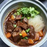 Savor Comfort: Chinese Braised Beef Stew with Glass Noodles Chinese Braised Beef Stew with Glass Noodles