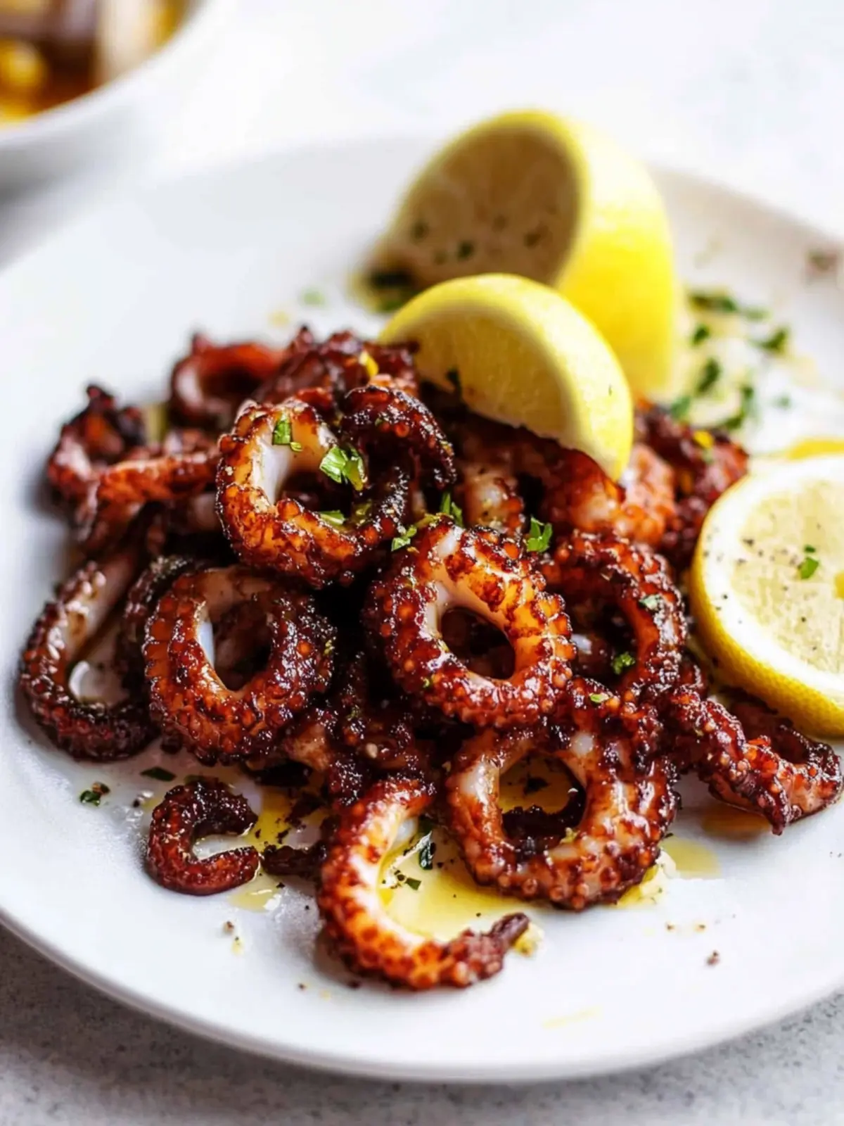 Crispy Marinated Baby Octopus: A Fragrant Seafood Delight Crispy Marinated Baby Octopus