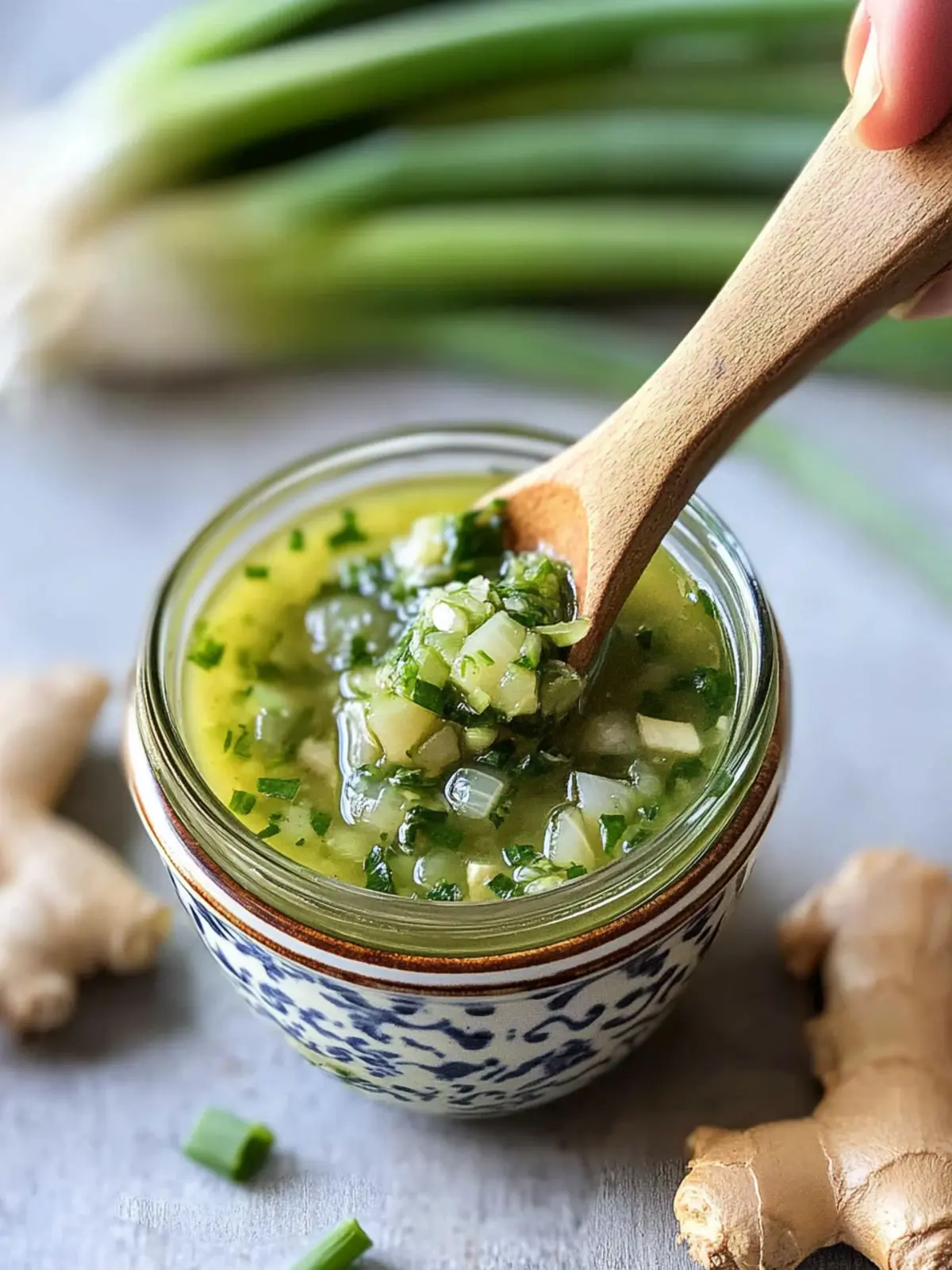 Create Vibrant Meals with Easy Ginger Scallion Sauce Recipe Ginger Scallion Sauce