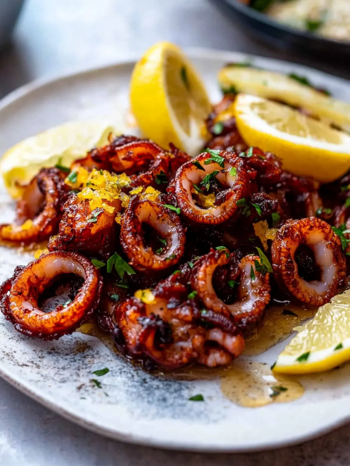 Crispy Marinated Baby Octopus: A Fragrant Seafood Delight Crispy Marinated Baby Octopus