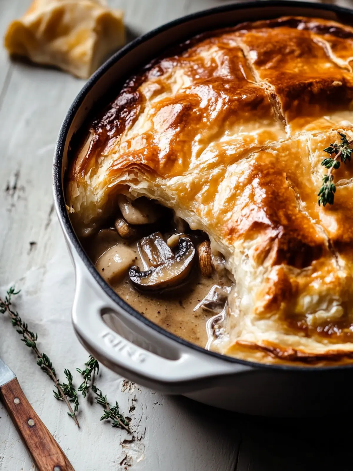 Decadent Mushroom Pot Pie to Cozy Up Your Dinner Table Mushroom Pot Pie