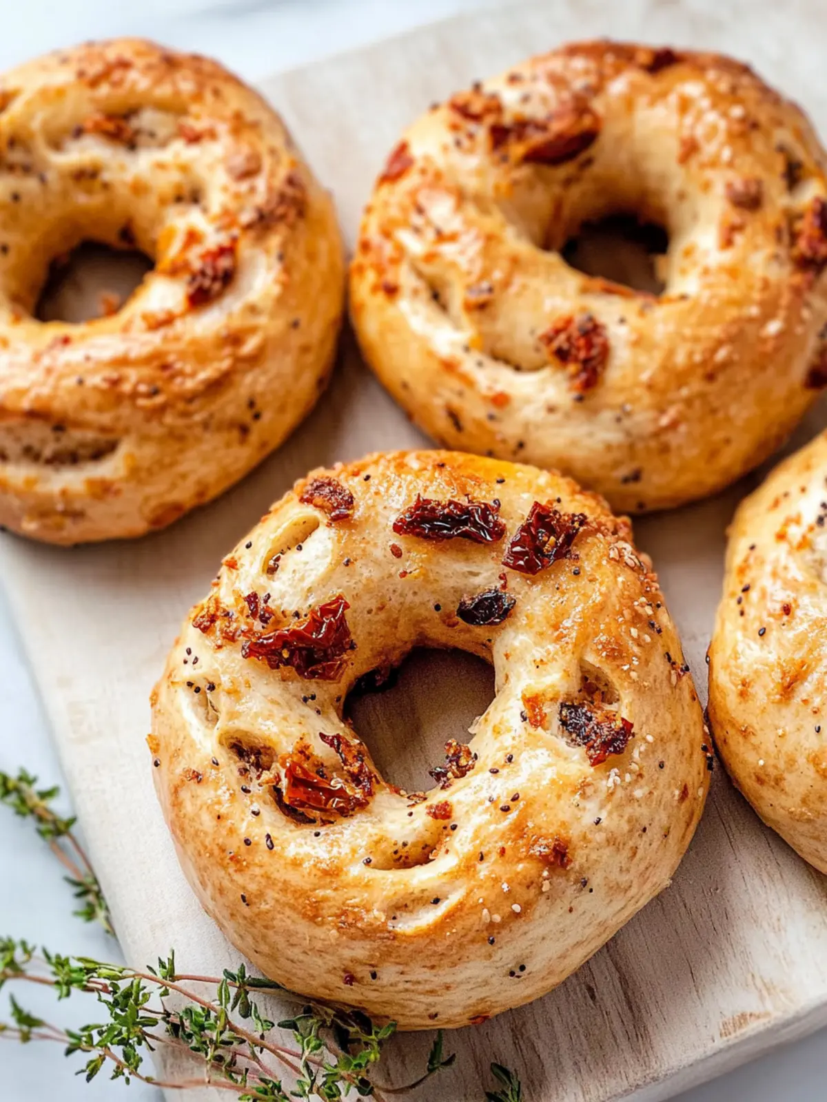 Sourdough Sun Dried Tomato Bagels: Homemade Bliss Awaits Sourdough Sun Dried Tomato Bagels