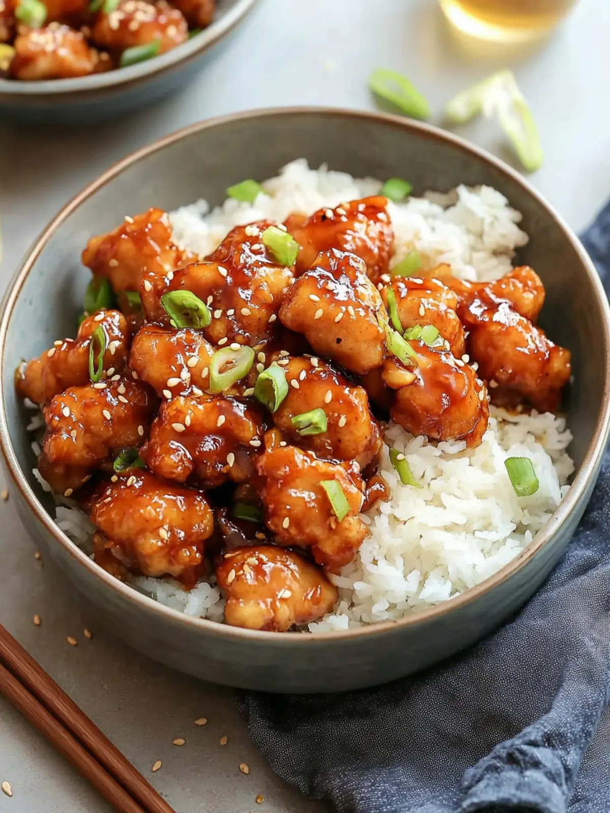 Crispy Chinese Honey Garlic Chicken: A Sweet & Savory Delight Crispy Chinese Honey Garlic Chicken