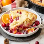 Cranberry Orange Cobbler