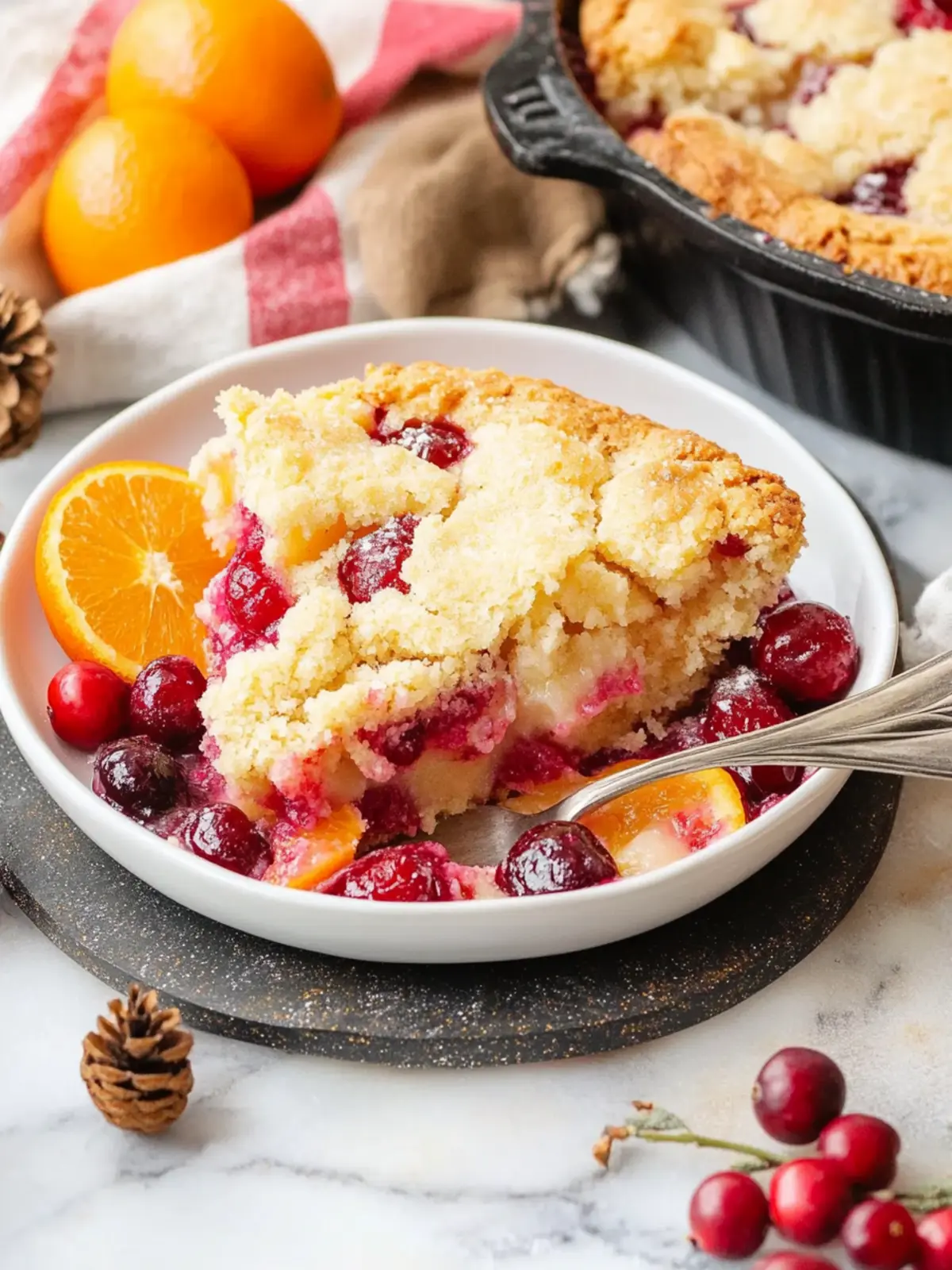 Delightful Cranberry Orange Cobbler for Cozy Nights Cranberry Orange Cobbler