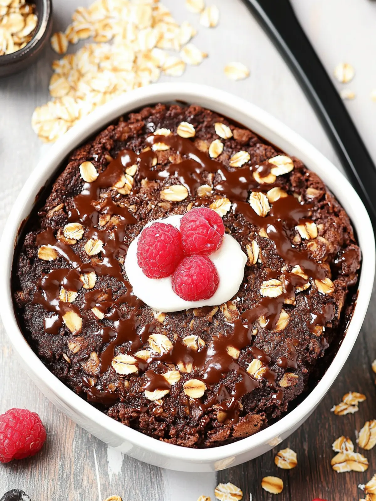 Brownie Baked Oatmeal