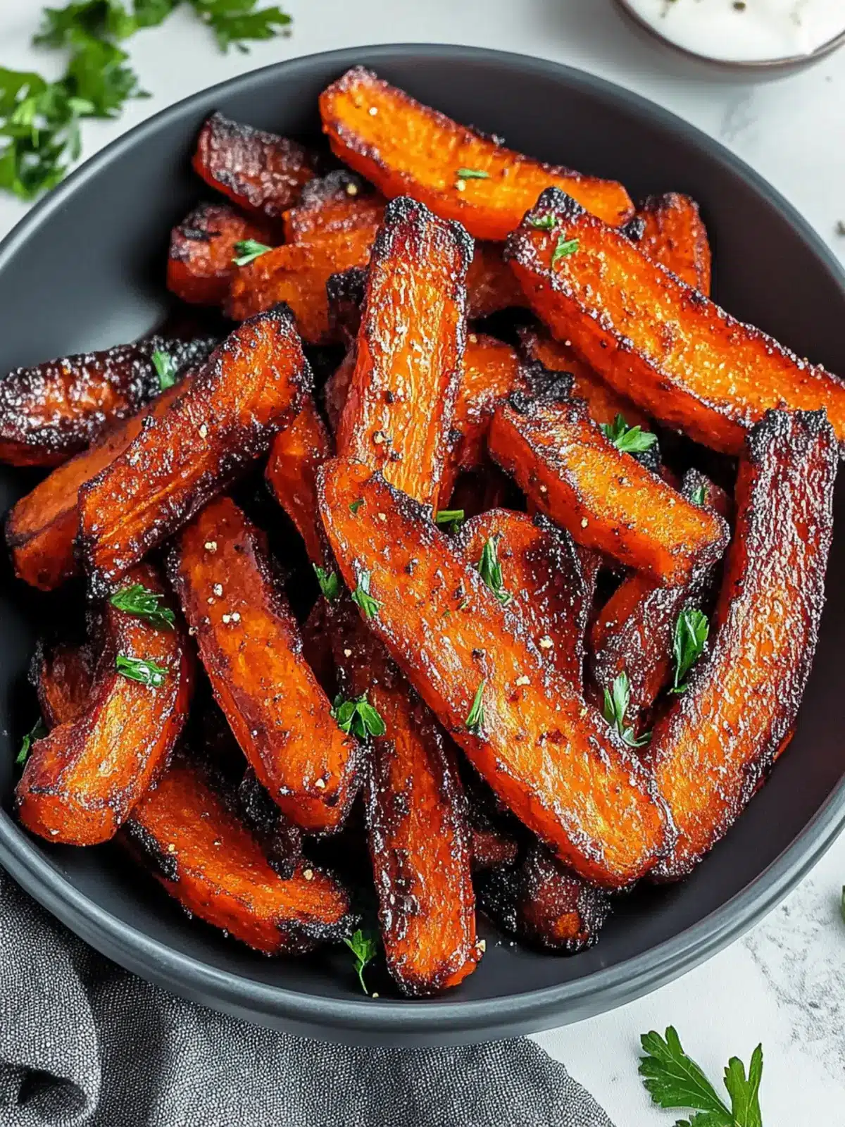 Crispy Air Fryer Carrot Bacon That'll Wow Your Taste Buds Air Fryer Carrot Bacon
