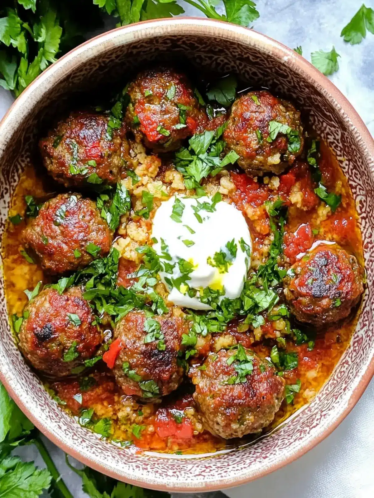Moroccan Meatballs