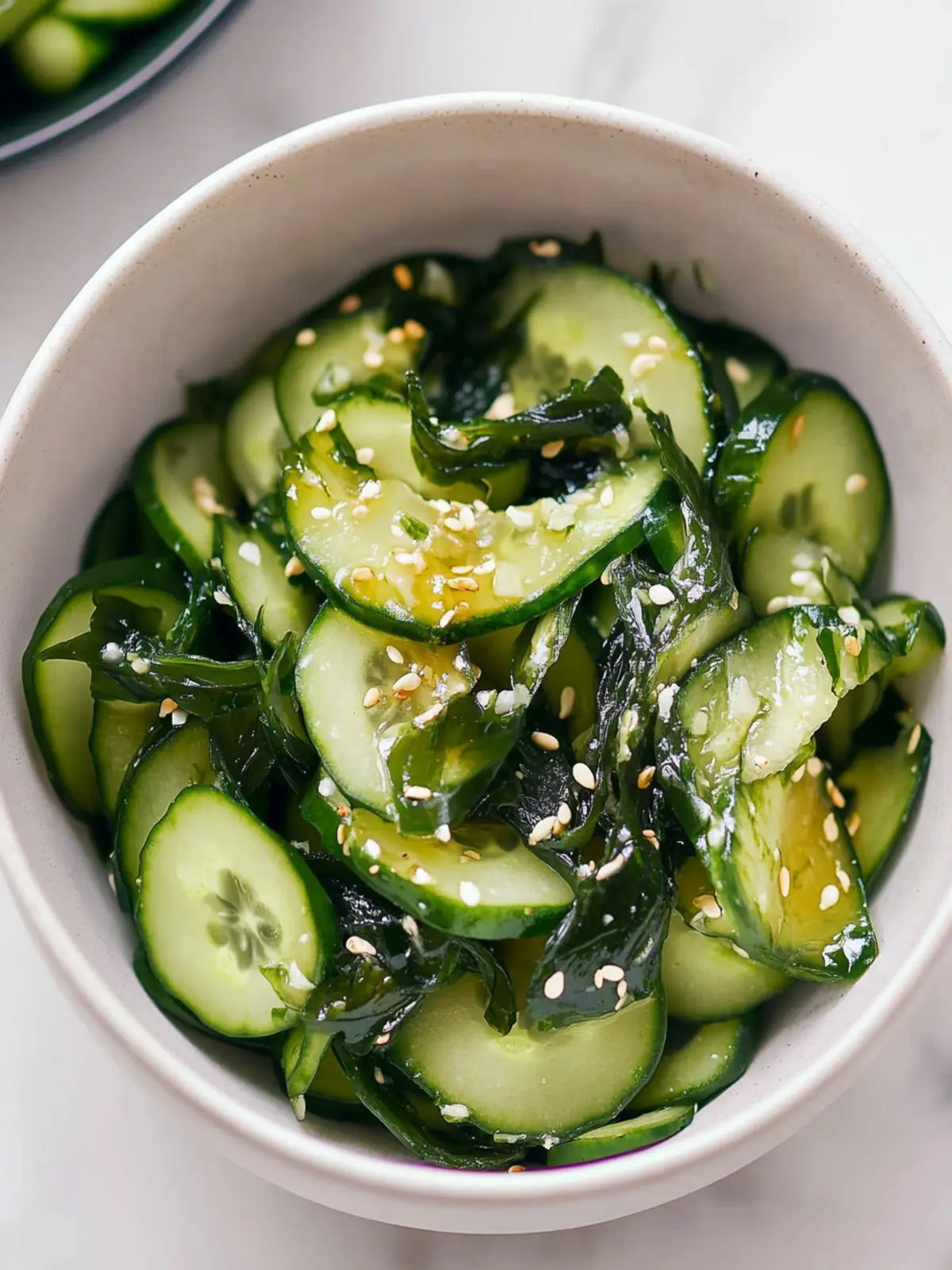 Japanese Cucumber and Seaweed Salad