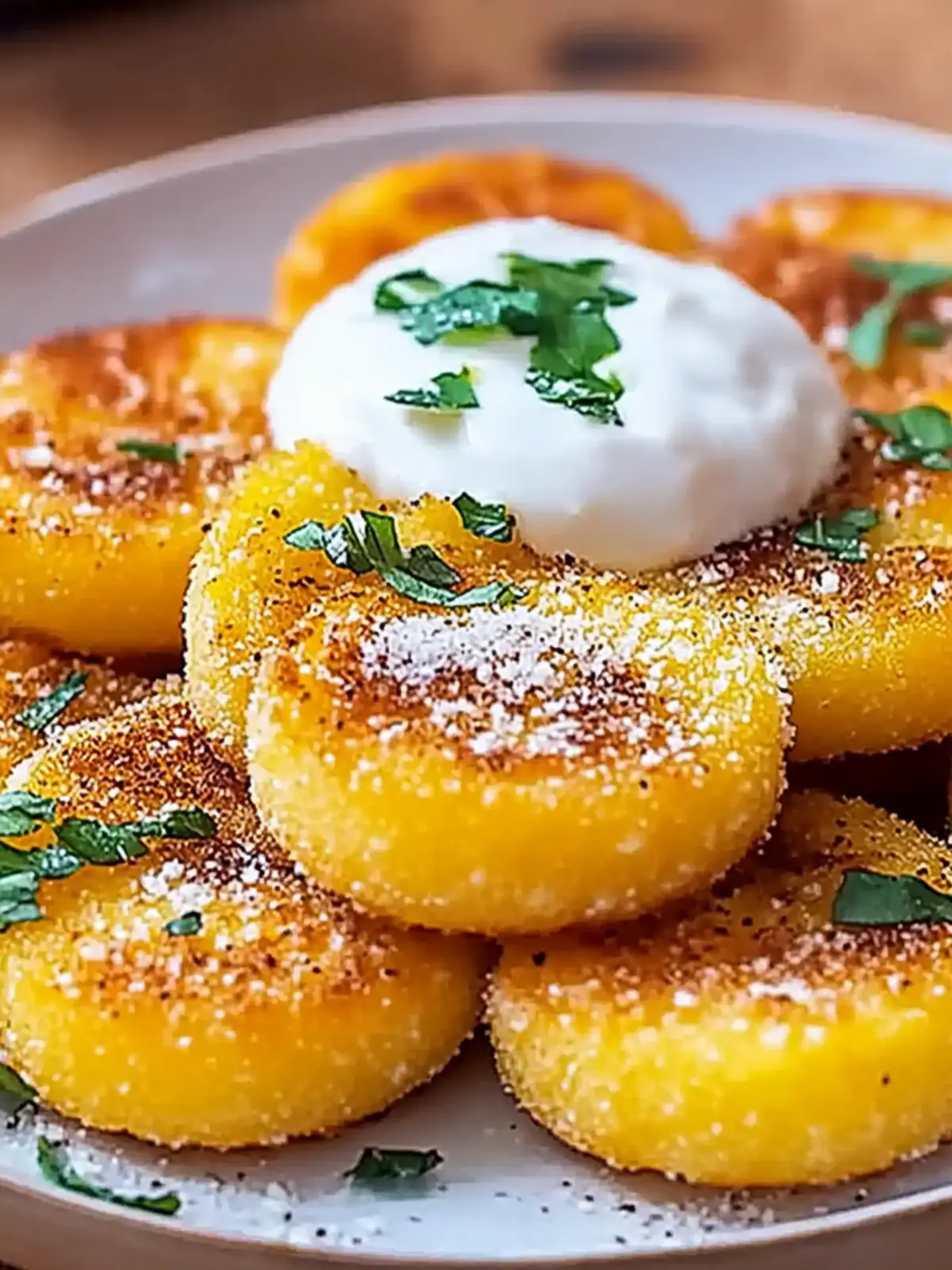 Crispy Parmesan Polenta Rounds That Wow Your Taste Buds Crispy Parmesan Polenta Rounds