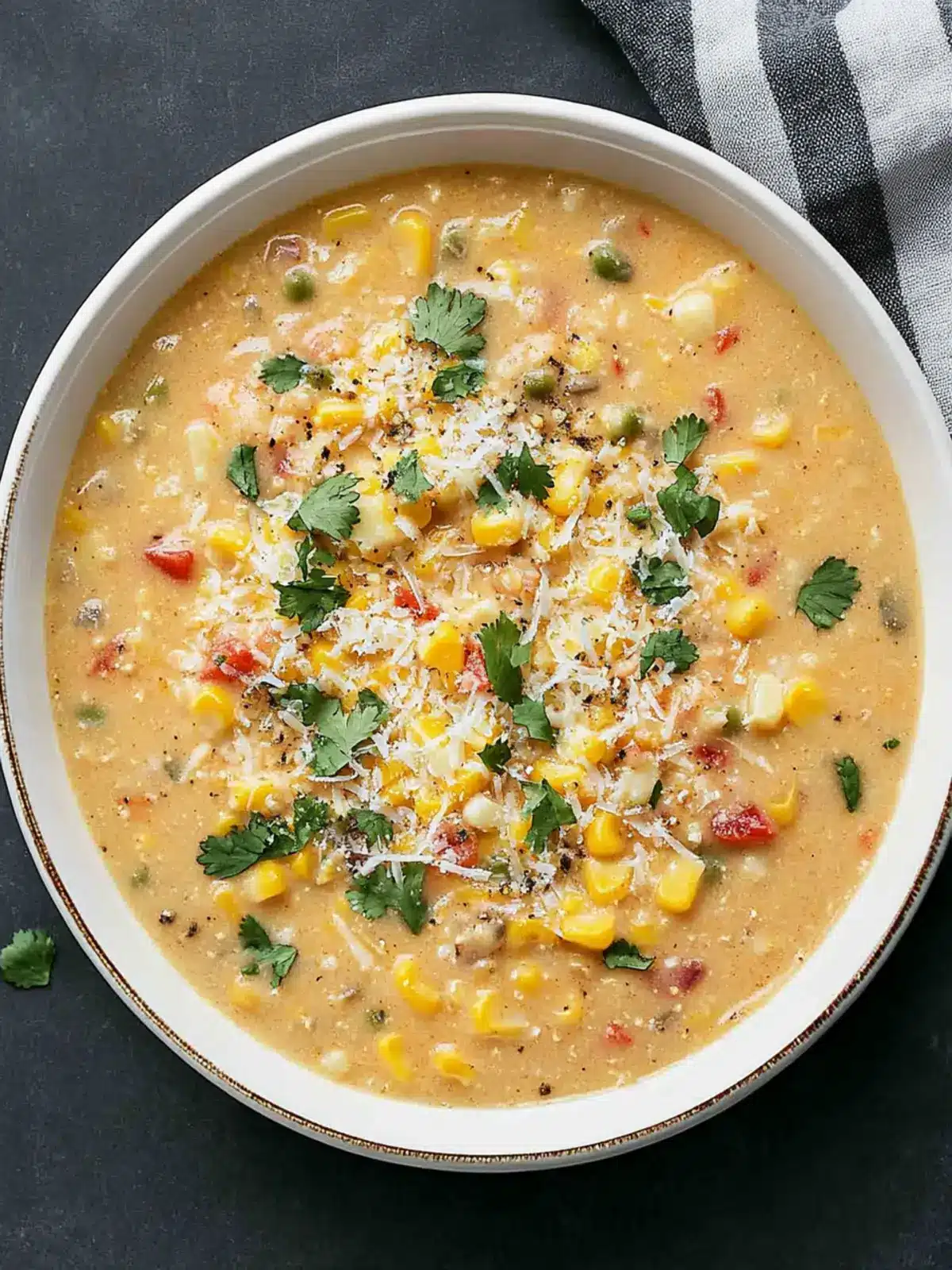 Creamy Southwest Corn Chowder: Comfort in Every Spoonful Southwest Corn Chowder