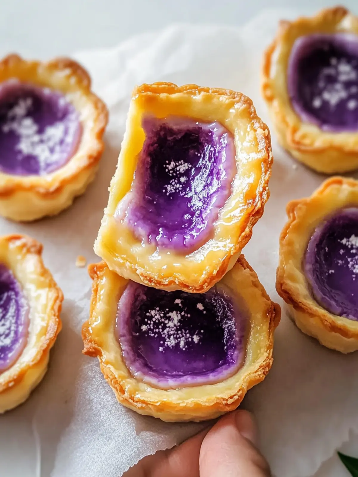 Delicious Ube Egg Tarts That Will Wow Your Taste Buds Ube Egg Tarts