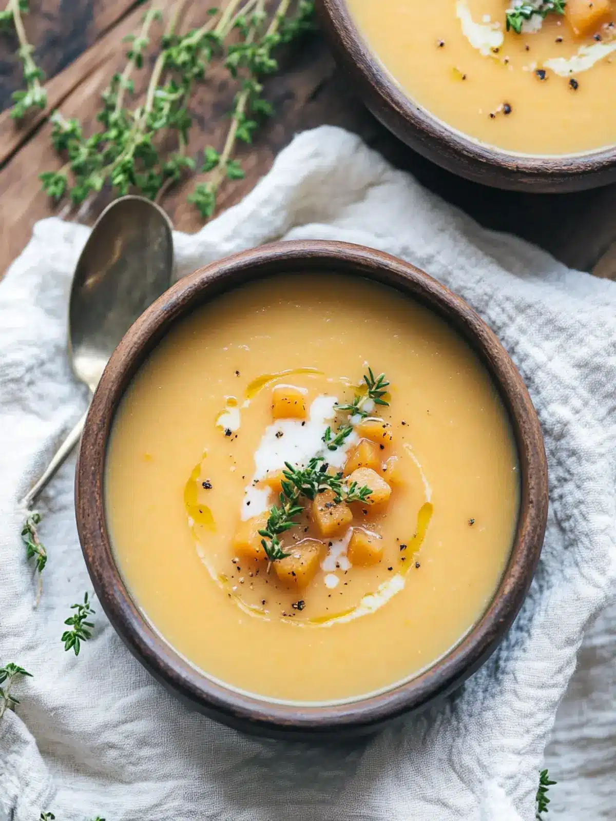 Pear & Sweet Potato Soup