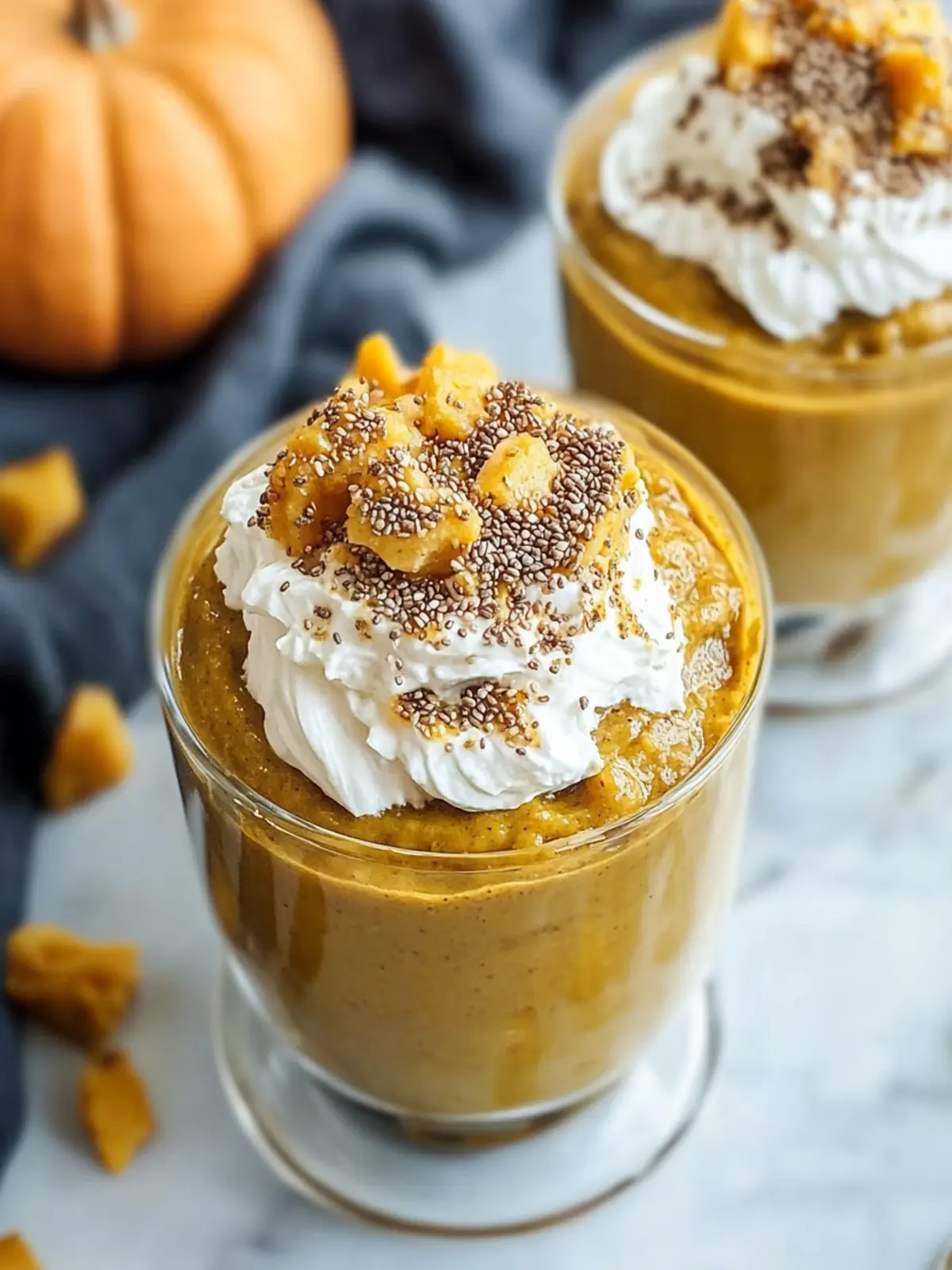 Decadent Pumpkin Chia Mousse for a Guilt-Free Treat Pumpkin Chia Mousse
