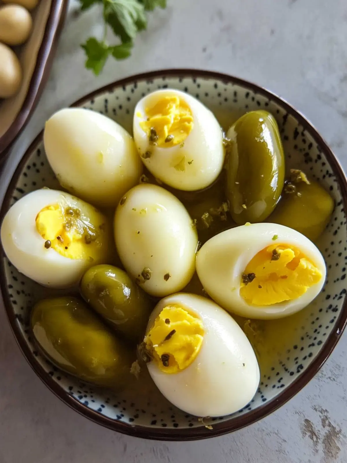 Zesty Pepperoncini Pepper Pickled Eggs to Elevate Snacks Pepperoncini Pepper Pickled Eggs