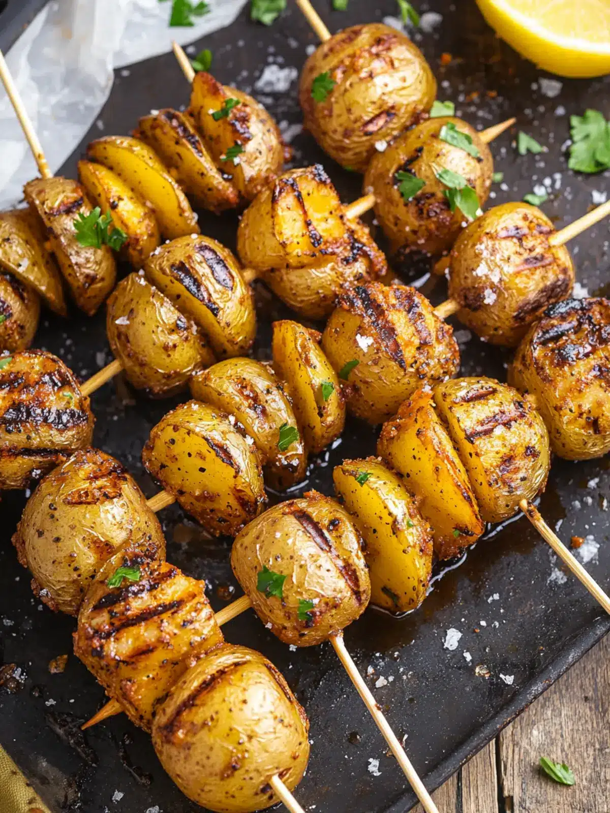 Savor Skewered Grilled Potatoes for Your Next BBQ Delight Skewered Grilled Potatoes