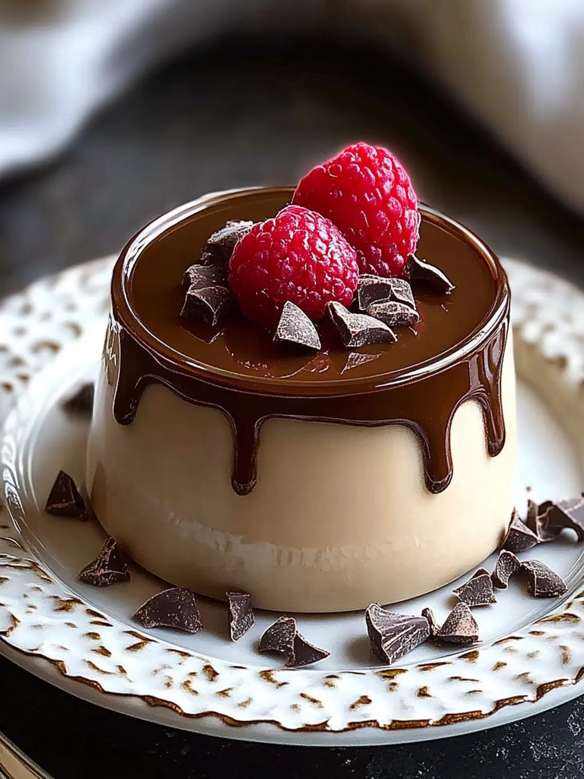 Chocolate Blancmange