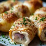 Creamy Chicken Cordon Bleu Rolls for a Cozy Family Dinner Creamy Chicken Cordon Bleu Rolls