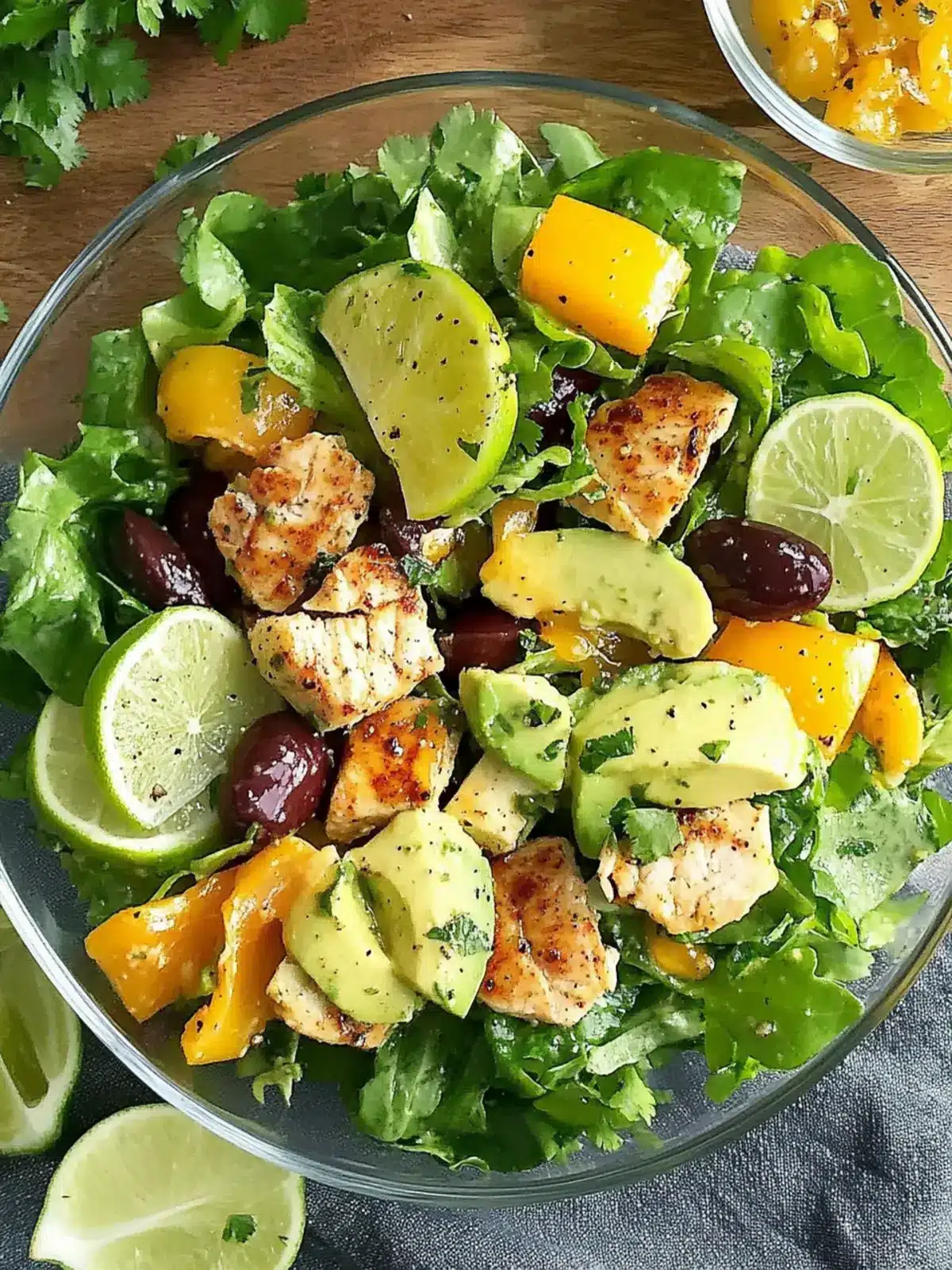 Discover Caribbean Salad with Honey Lime Dressing Bliss Caribbean Salad with Honey Lime Dressing