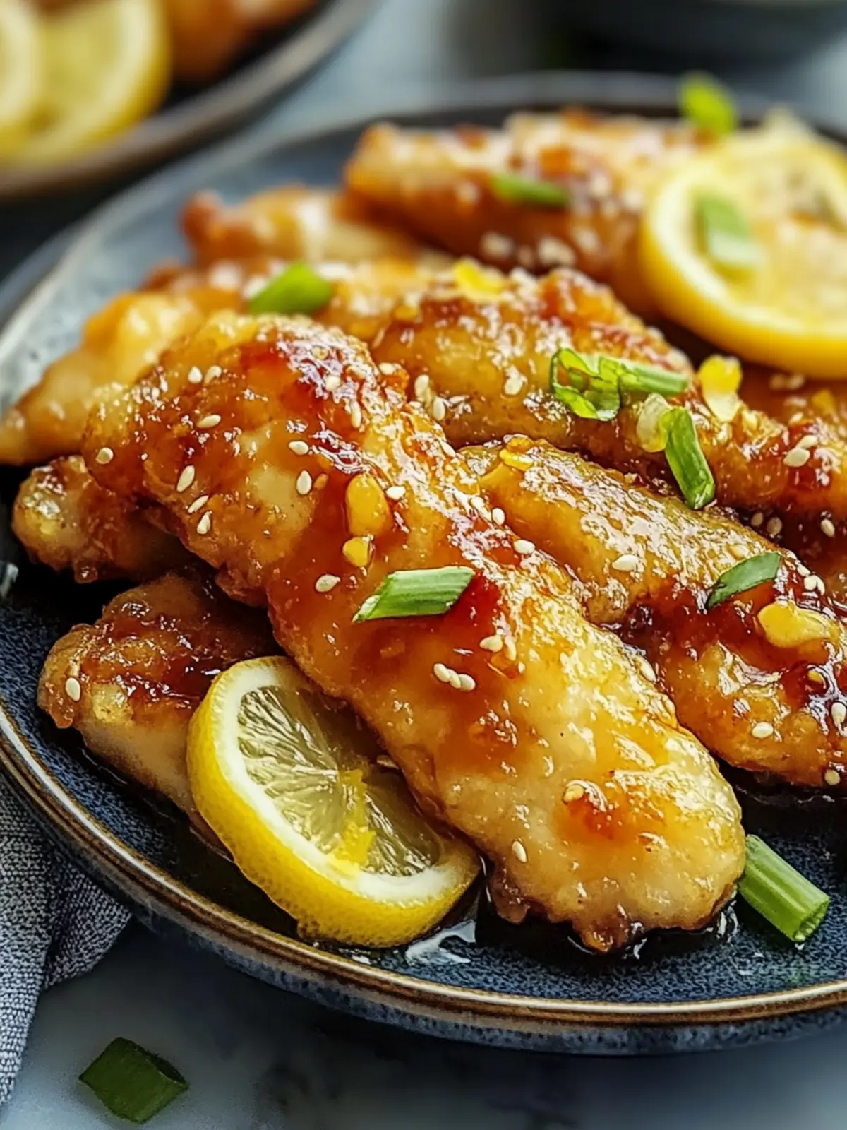 Crispy Chinese Lemon Fish
