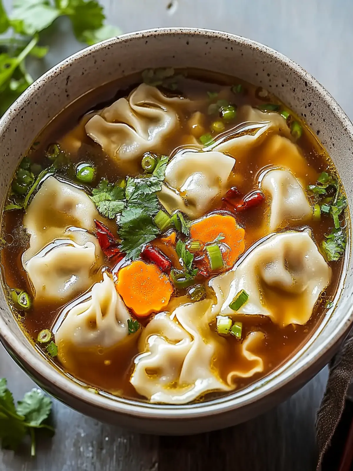 Delicious Homemade Potsticker Soup Ready in 25 Minutes Potsticker Soup