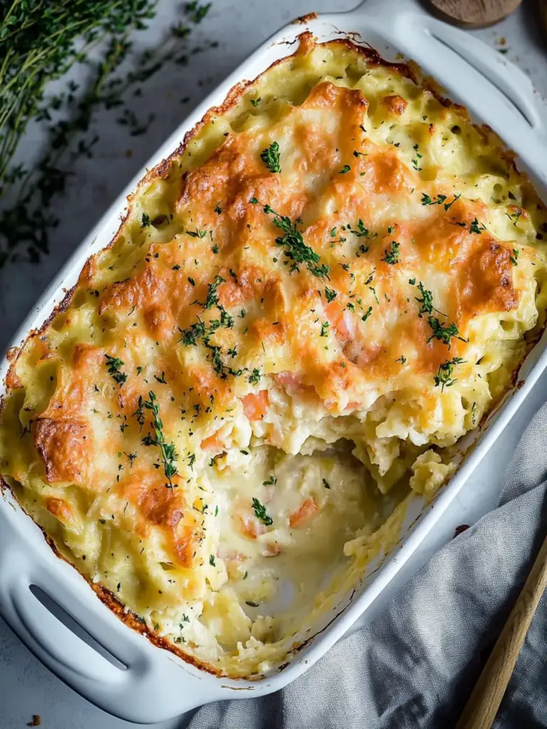 Fish Pie Pasta Bake