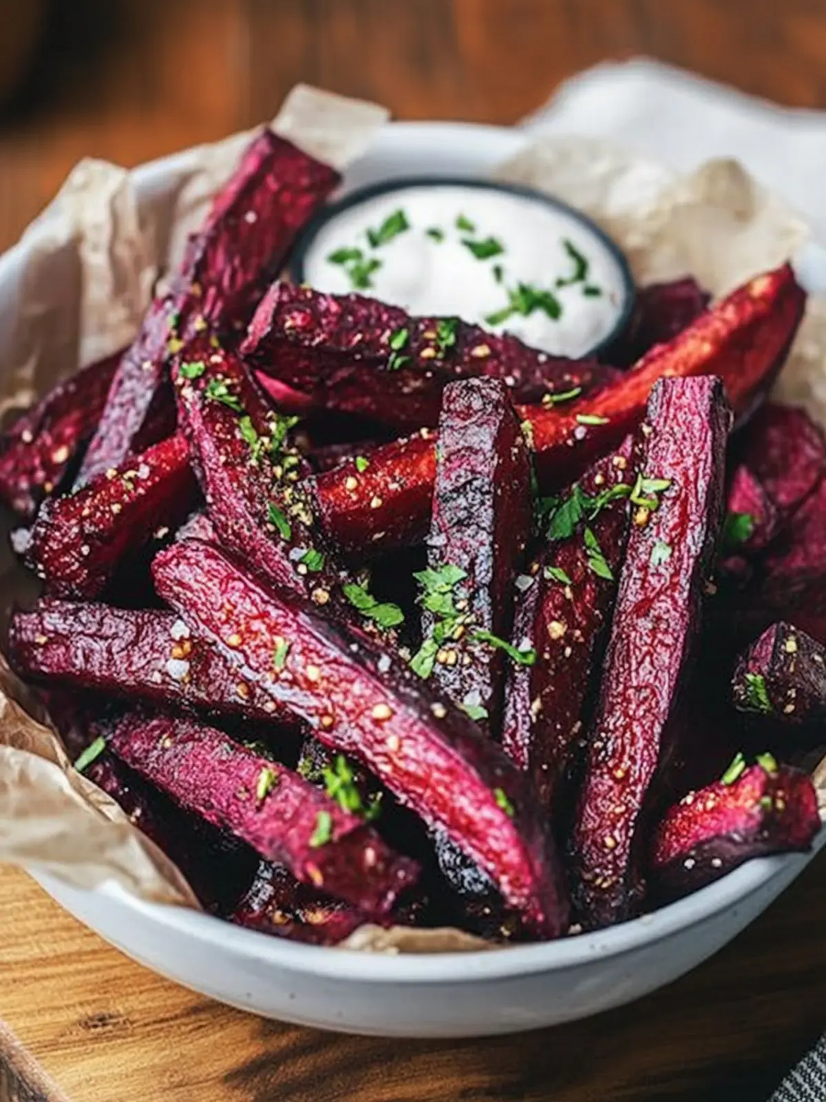 Roasted Beet Fries
