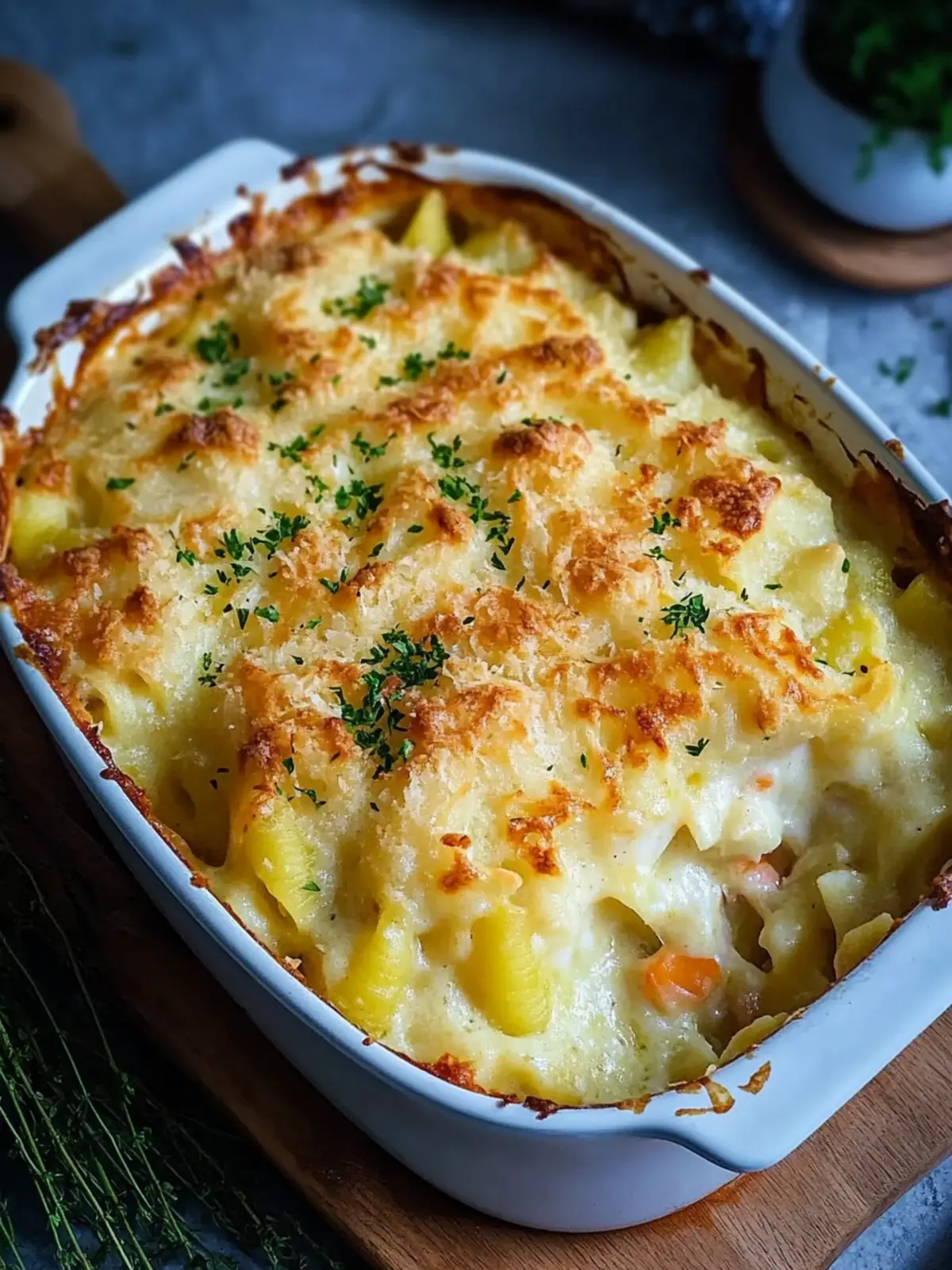 Fish Pie Pasta Bake