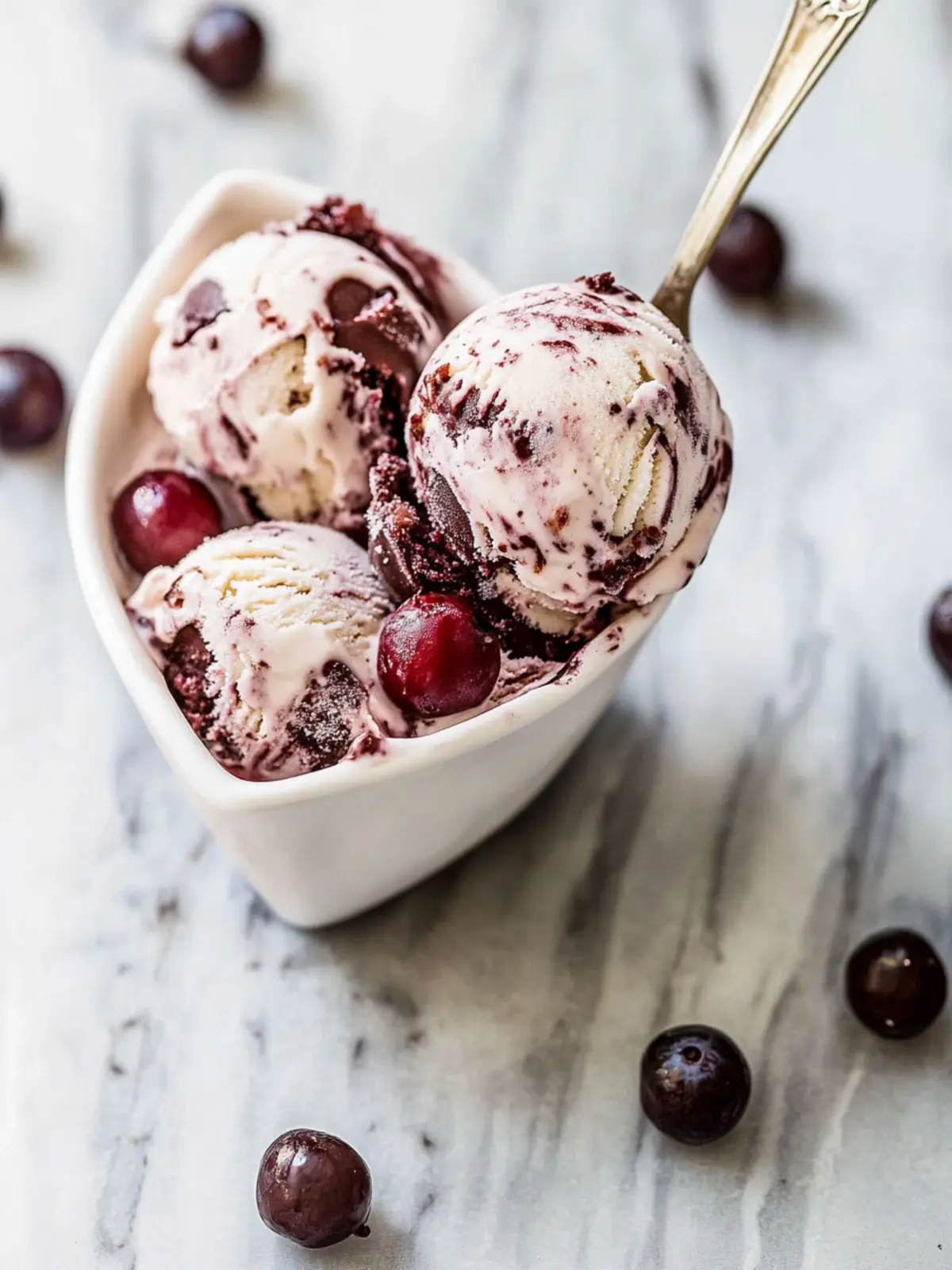 Indulge in Homemade Black Forest Ice Cream Bliss Black Forest Ice Cream