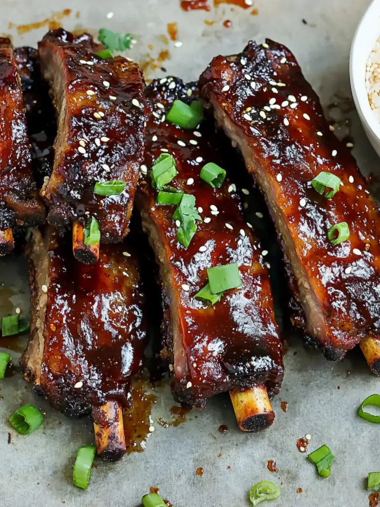 Sticky Asian Pork Ribs