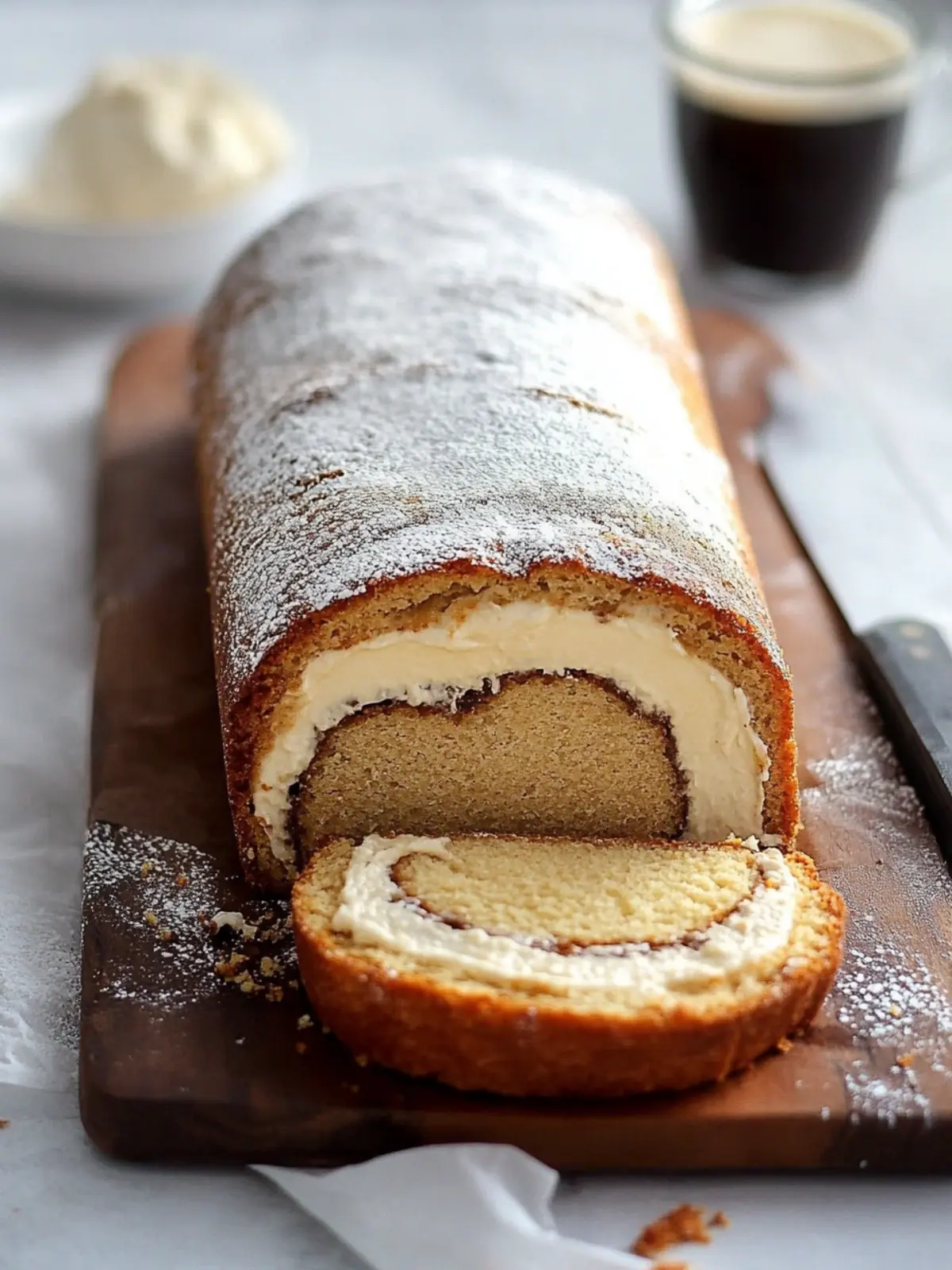 Irresistible Coffee Swiss Roll for Your Next Sweet Treat Coffee Swiss Roll
