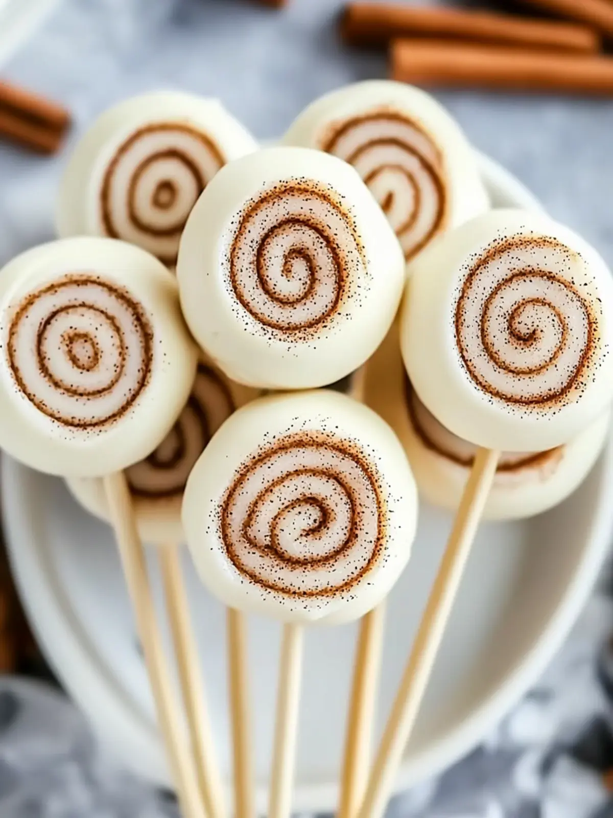 Delicious Cinnamon Roll Cake Pops for Your Sweet Cravings Cinnamon Roll Cake Pops