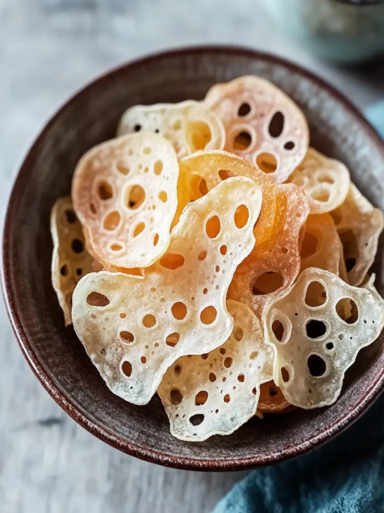 Crispy Lotus Root Chips