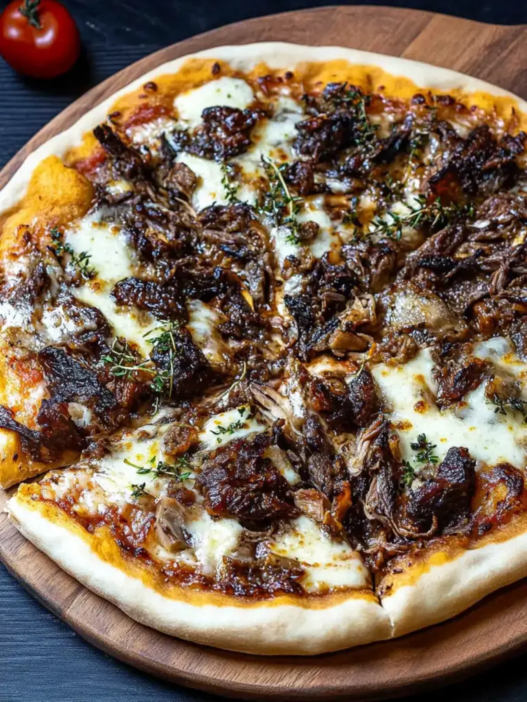 Truffle Oxtail Pizza