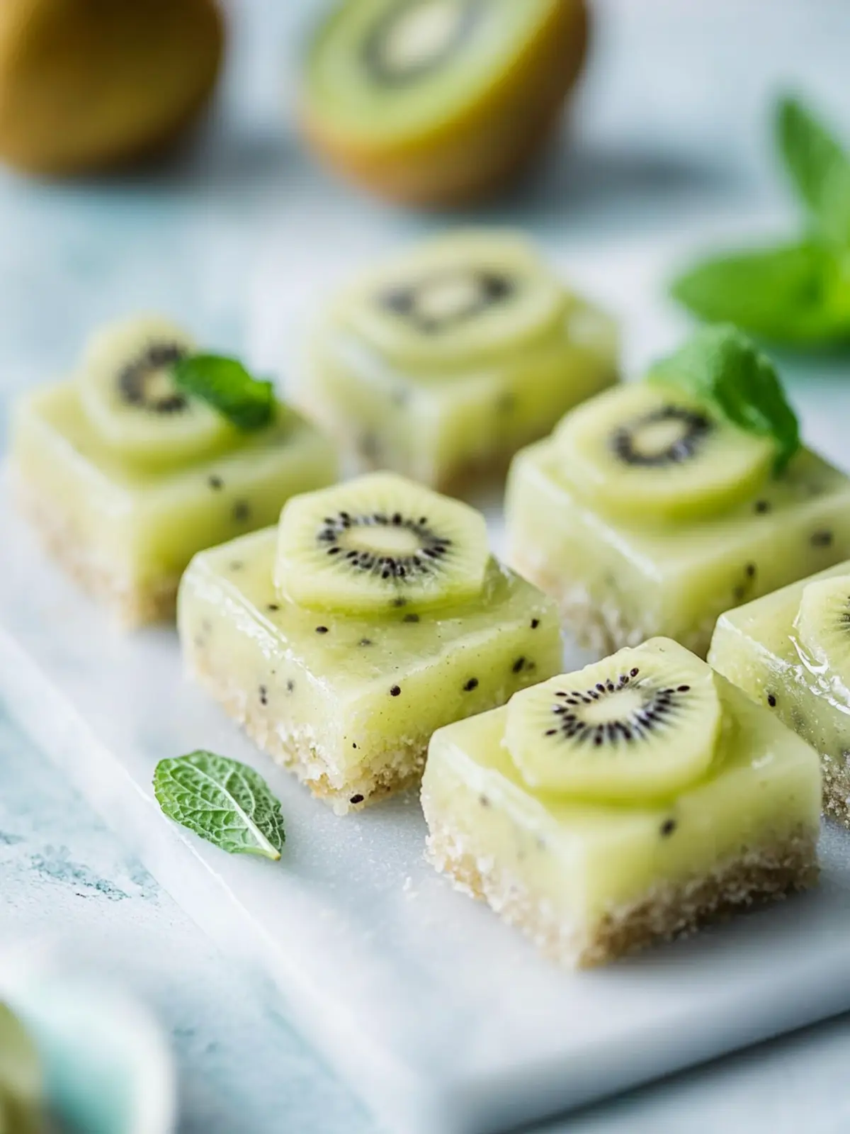 Refreshing Kiwi Bars for a Fun Tropical Twist Kiwi Bars