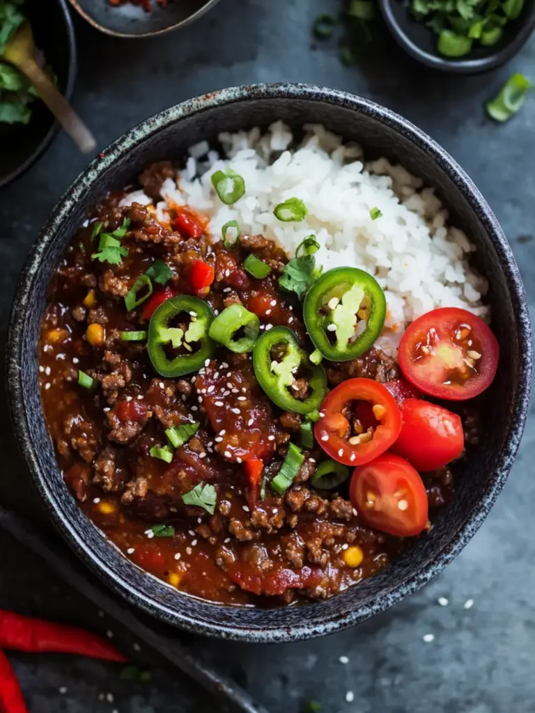 Korean Chile Con Carne