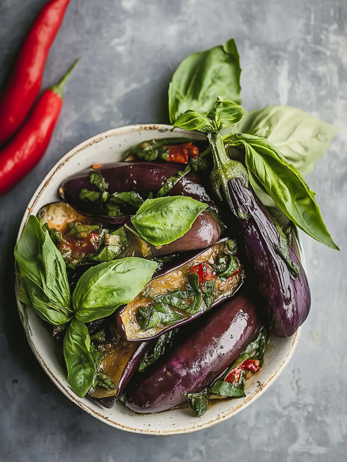 Savory Thai Basil Eggplant That'll Spice Up Your Dinner! Thai Basil Eggplant