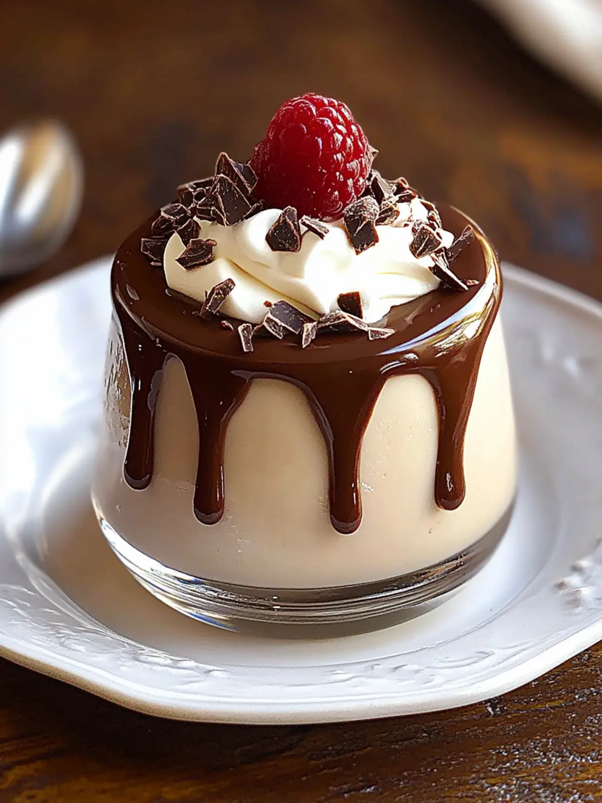 Chocolate Blancmange