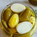 Pepperoncini Pepper Pickled Eggs