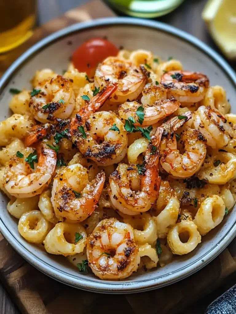 Blackened Shrimp Cavatappi