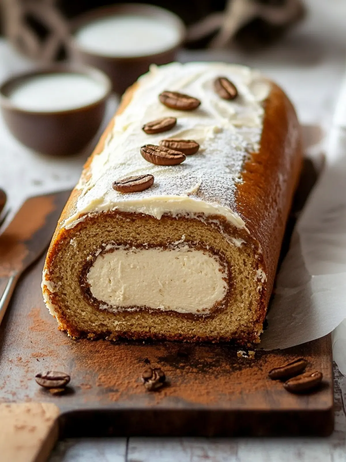 Irresistible Coffee Swiss Roll for Your Next Sweet Treat Coffee Swiss Roll