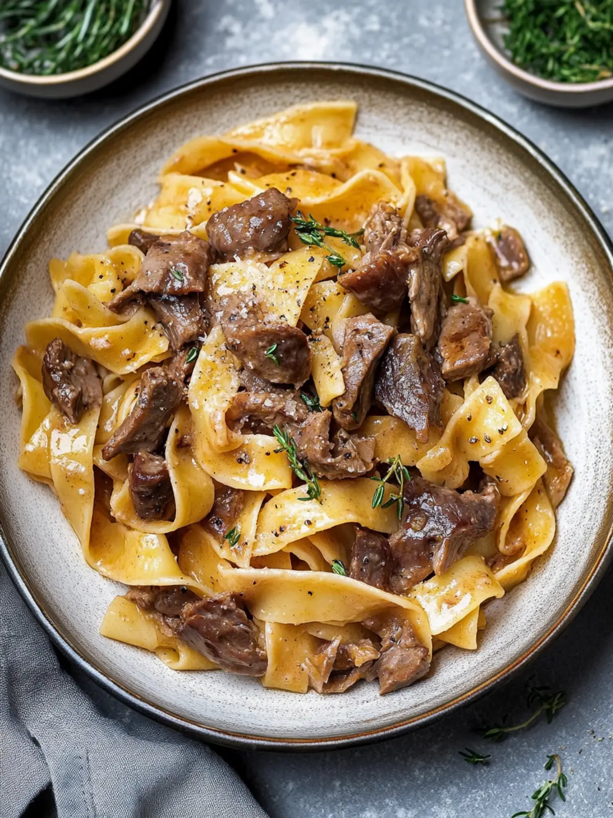 Chicken Liver Pasta