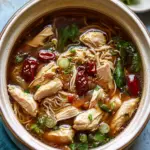 Savory Sesame Oil Chicken Soup for Cozy Nights Sesame Oil Chicken Soup
