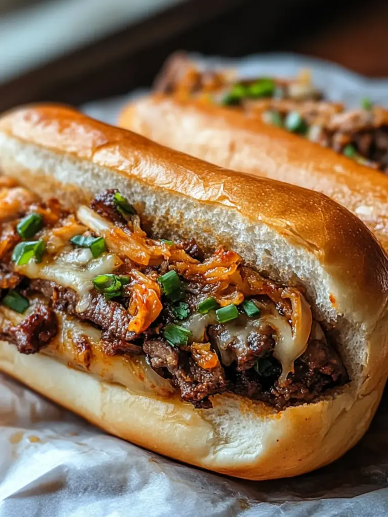 Kimchi Bulgogi Cheesesteak