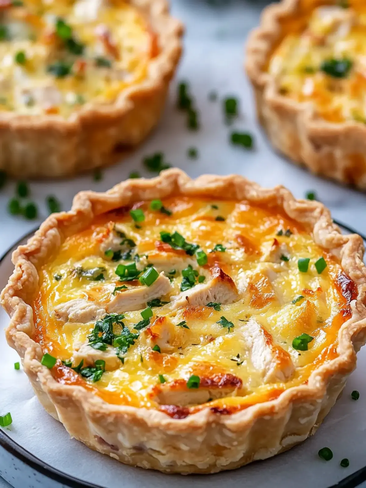 Savory Mini Chicken Quiche for Busy Brunch Lovers Mini Chicken Quiche
