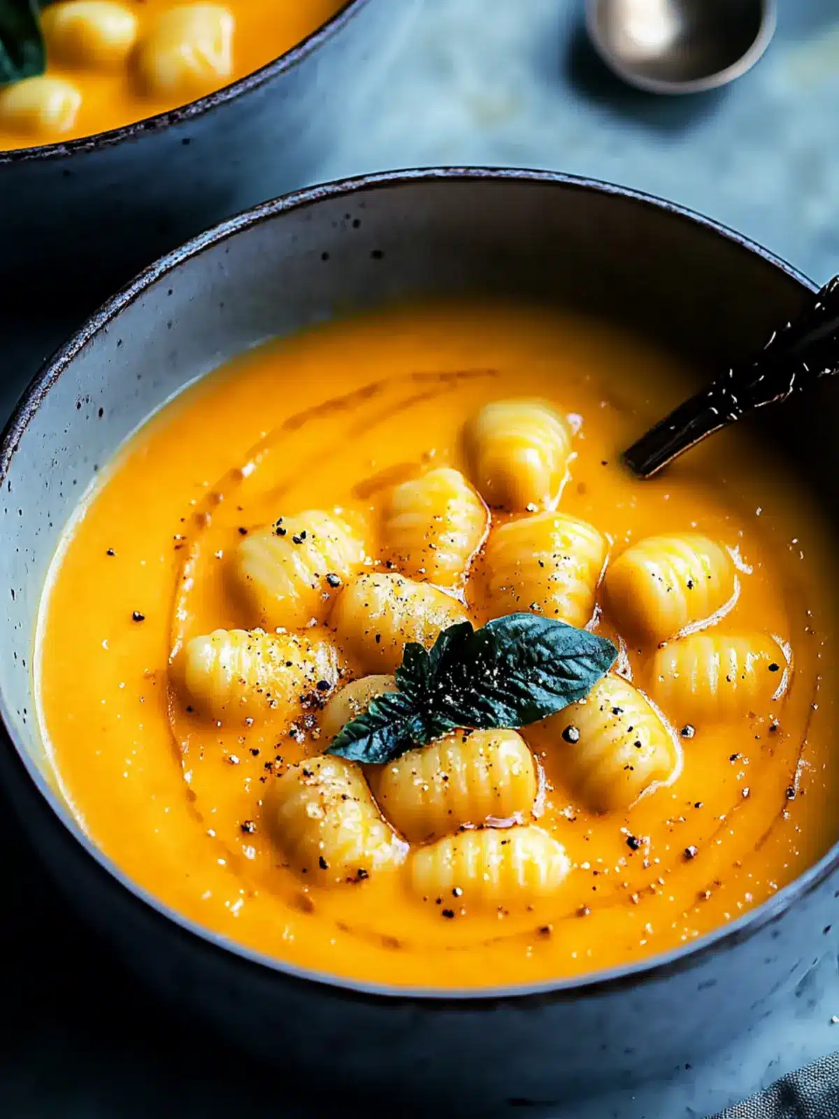 Delicious Pumpkin Gnocchi Soup for Cozy Fall Nights Pumpkin Gnocchi Soup