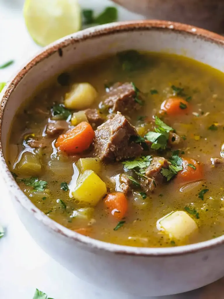 Caribbean-inspired Beef Soup