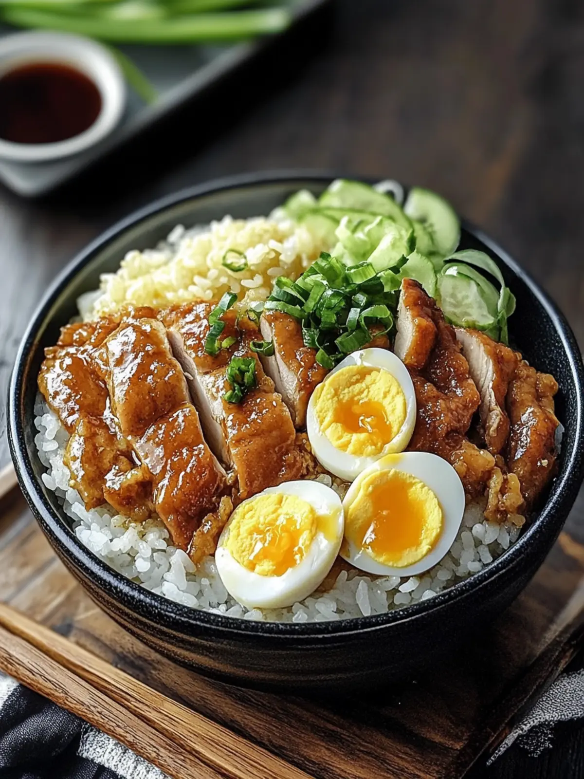 Savory Japanese Chicken and Egg Rice Bowl in 20 Minutes Japanese Chicken and Egg Rice Bowl