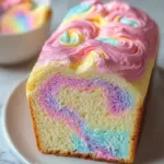 Delicious Pastel Swirl Loaf: A Light, Colorful Treat Pastel Swirl Loaf