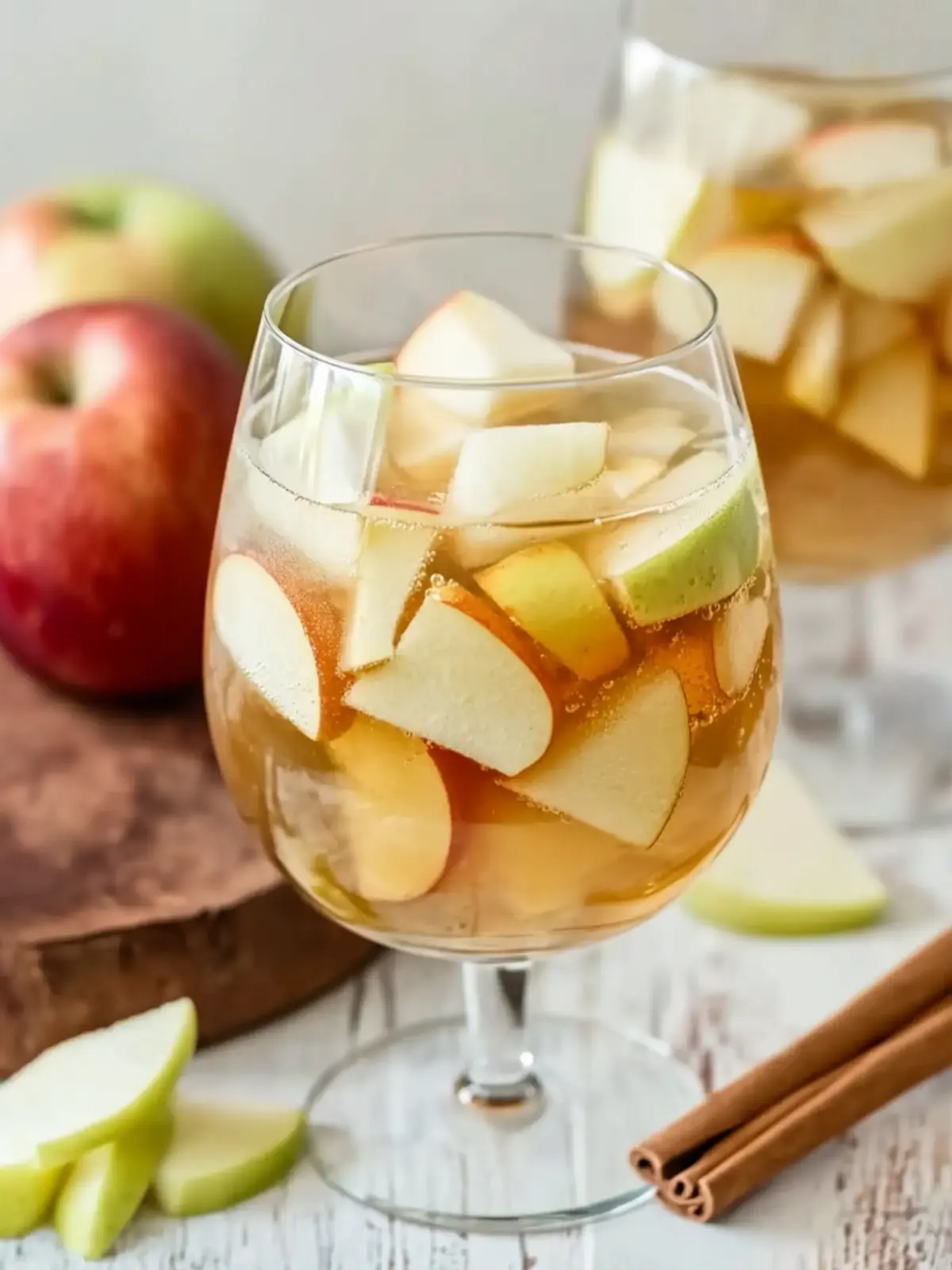 Deliciously Easy Caramel Apple Sangria for Fall Gatherings Caramel Apple Sangria